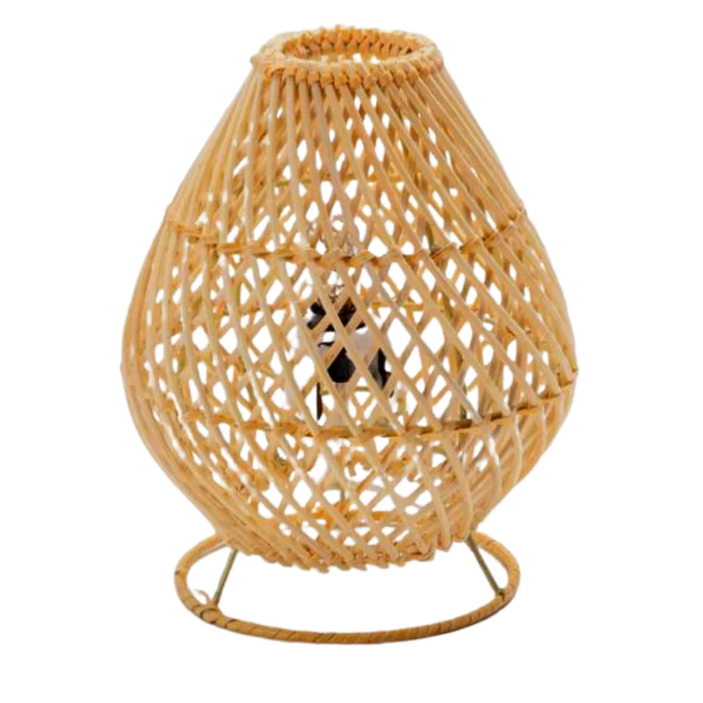 Новый дизайн винтажные Современные японские напольные светильники для чтения ротанговая Напольная Лампа сделано в вьетнаме