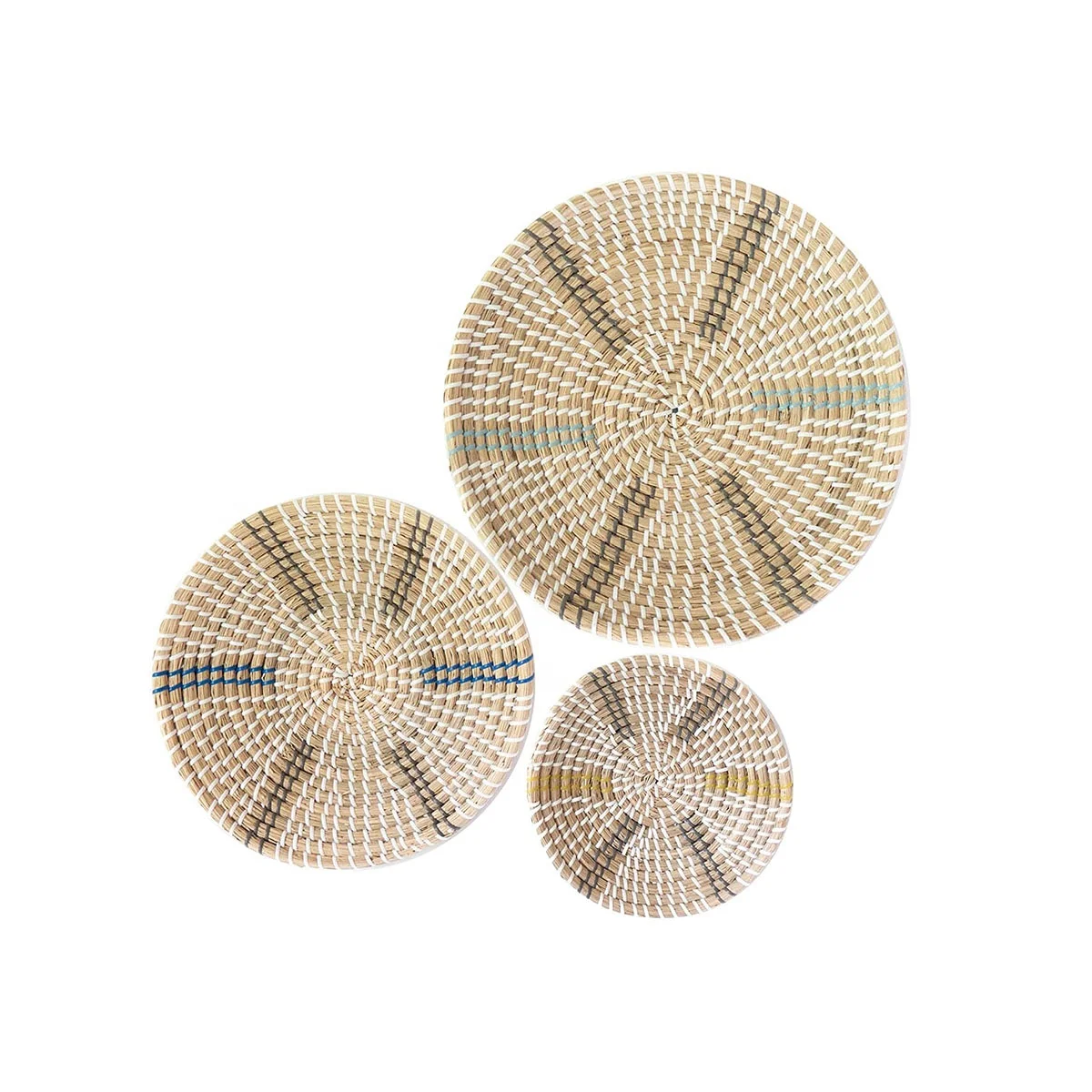 New collection 2022 Seagrass wall decoration - Basket /model 10/ wall panels / handicrafts / dongdoexport