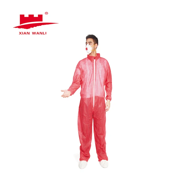 Wholesale Safety Coverall Suit Breathable Waterproof Coverall for Men Isolation Coverall for Painting
