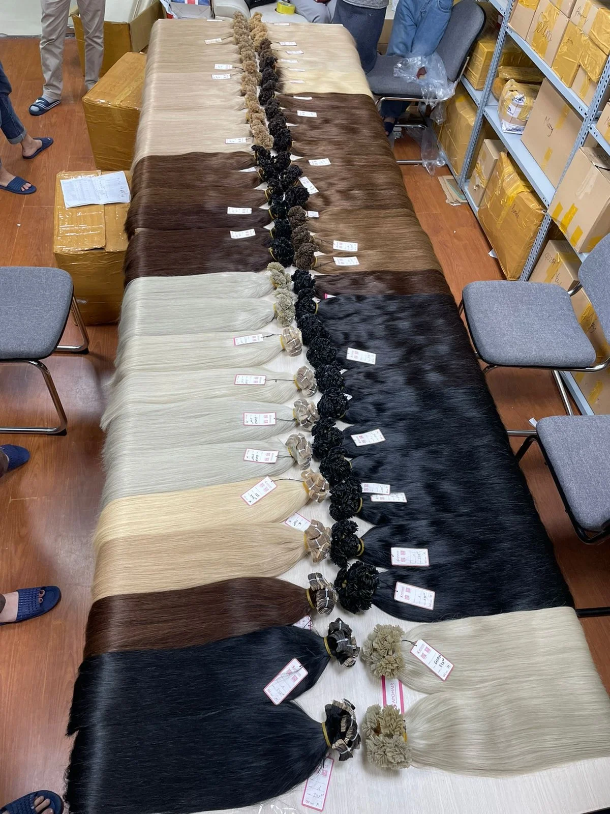 WHOLESALE PRICE FOR BIG ORDERS HUMAN H AIR EXTENSION HOTTEST DISCOUNT PROGRAM