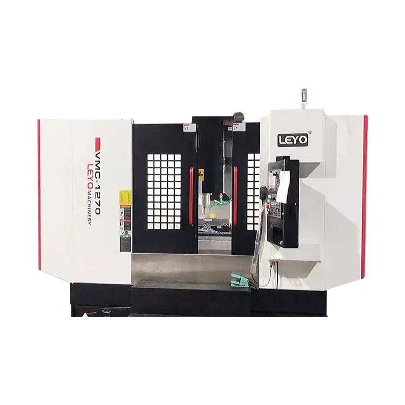 LEYO Fresadora Cnc лучшее качество фрезерный станок сверхмощный 1270 Vmc вертикальный обрабатывающий центр