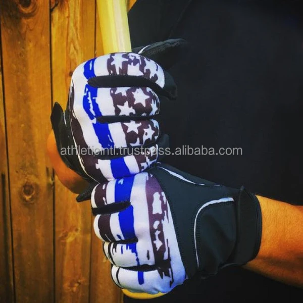 Wholesale baseball sports professional digital baseball batting gloves