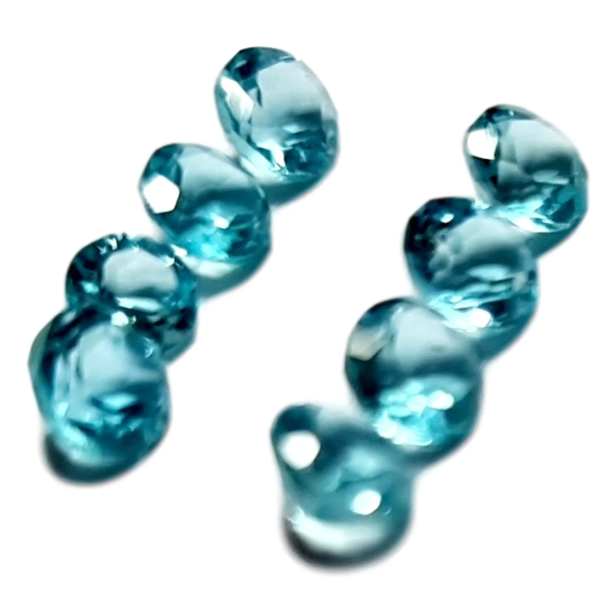 Натуральный свободный зеленый апатит калиброванный драгоценный камень круглый граненый вырез другие формы и размеры вырезанный на заказ