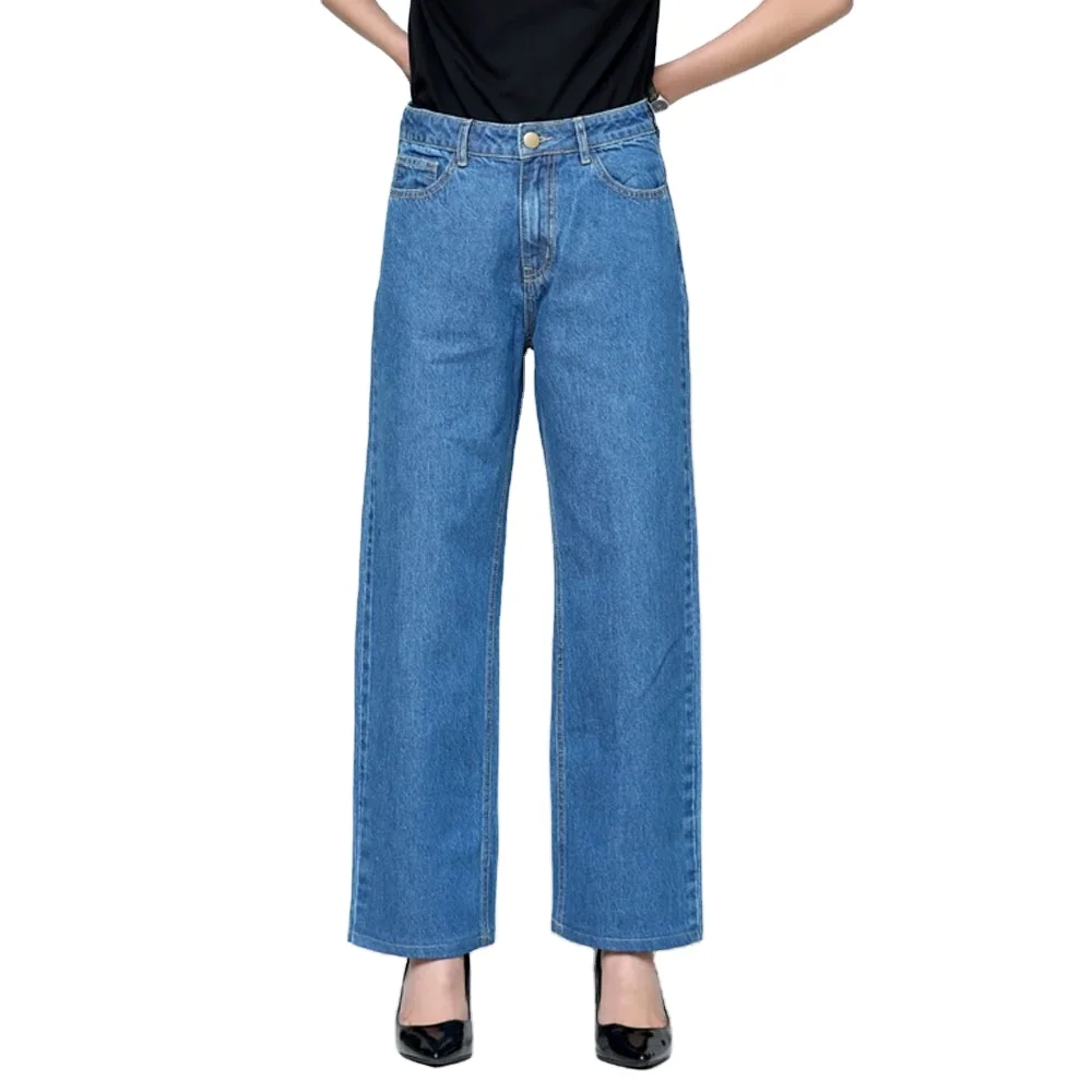 Джинсы женские облегающие с высокой талией