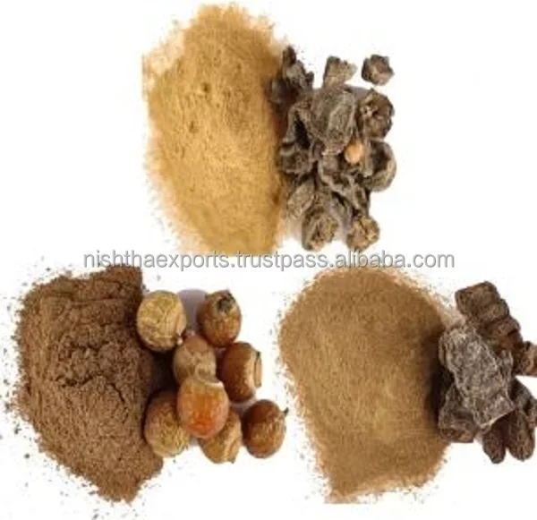 Triphala Powder Amla Reetha Shikakai Dried Raw Herbs Wholesale Plant Extract Herbal Product