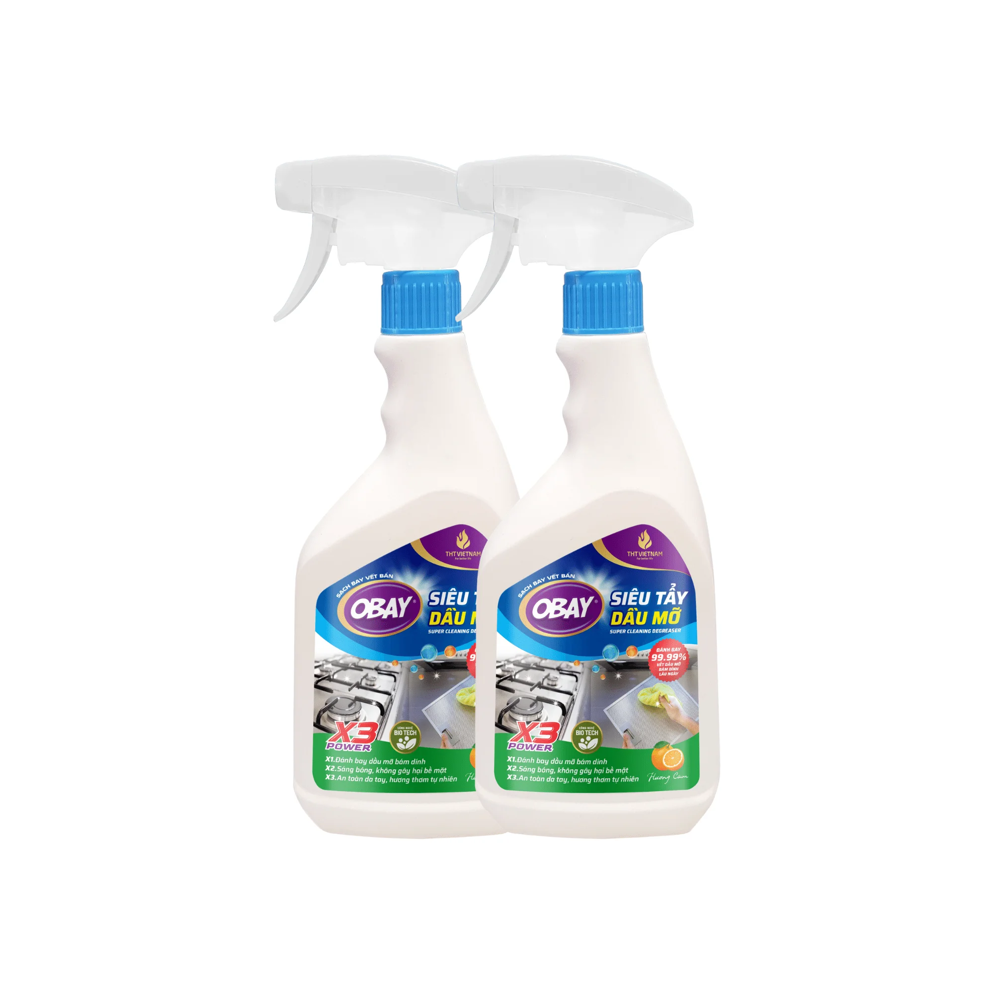 High Quality Obay Super Cleaning Degreaser 450ml Calcium Cleaner Waxes & Polishes Liquid Sustainable Bottle Detergents