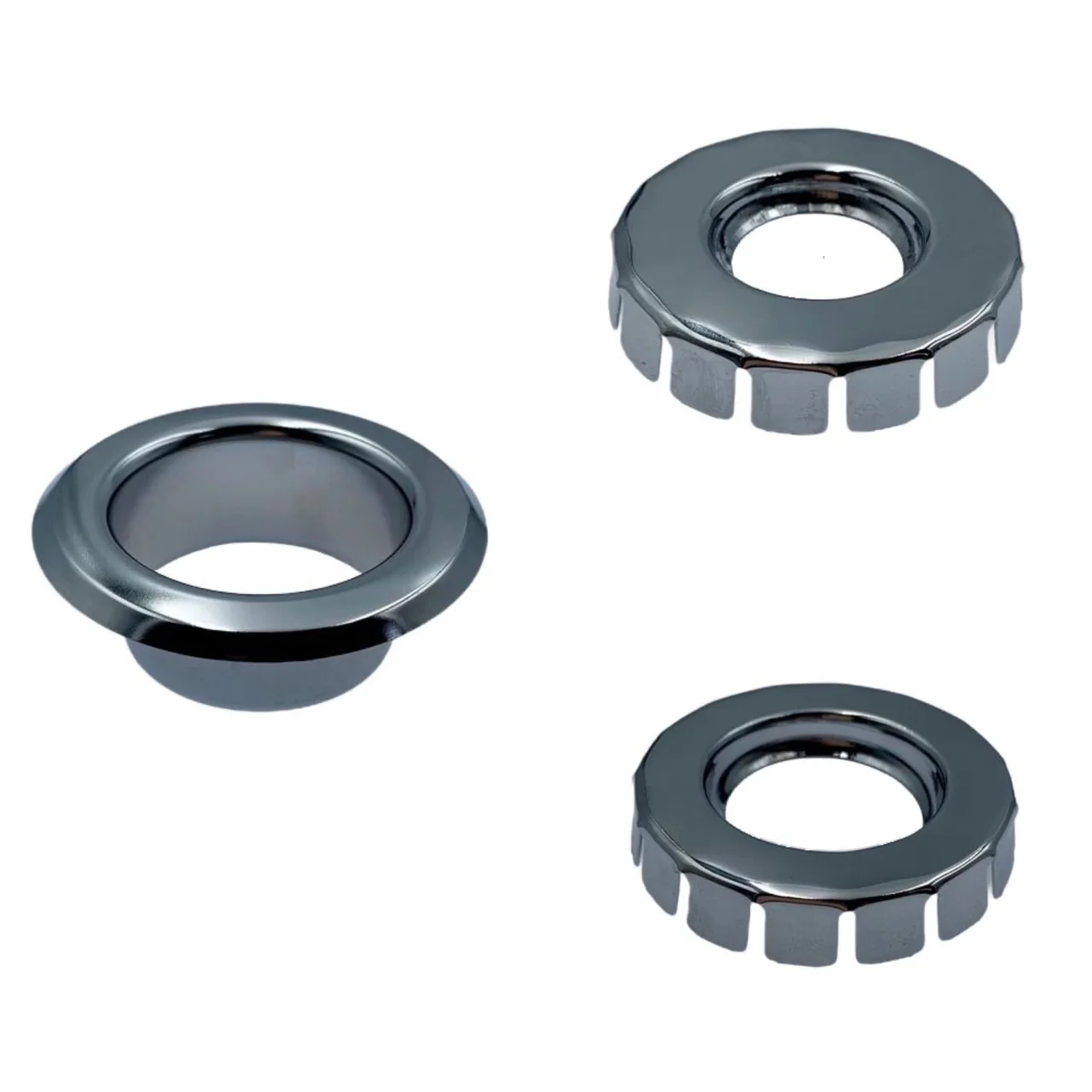 TWO-PIECE RECESSED FIRE SPRINKLER ESCUTCHEON PLATE