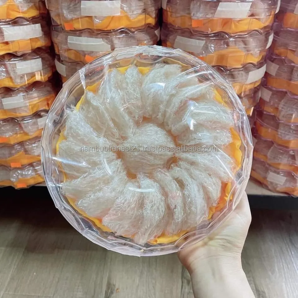 (Mr Nam Bu) - Swiftlet Nest From Viet Nam - Best Quality Edible Bird Nest Available - Edible Birds Nest Box Natural Premium