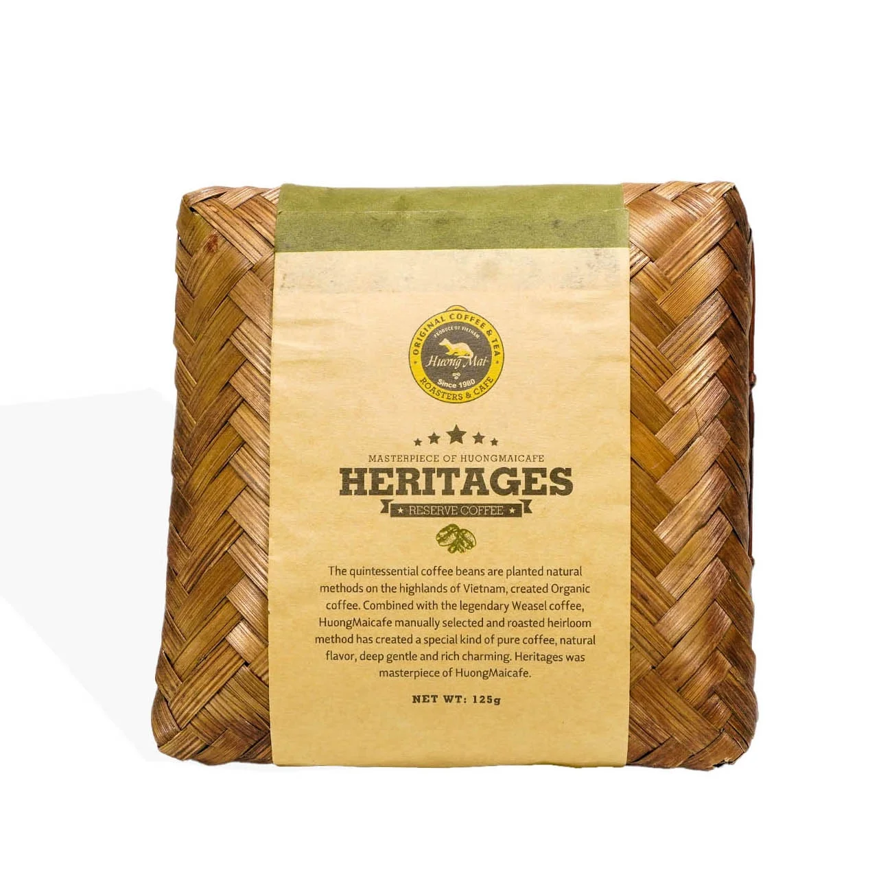 HERITAGE COFFEE BAMBOO BOX