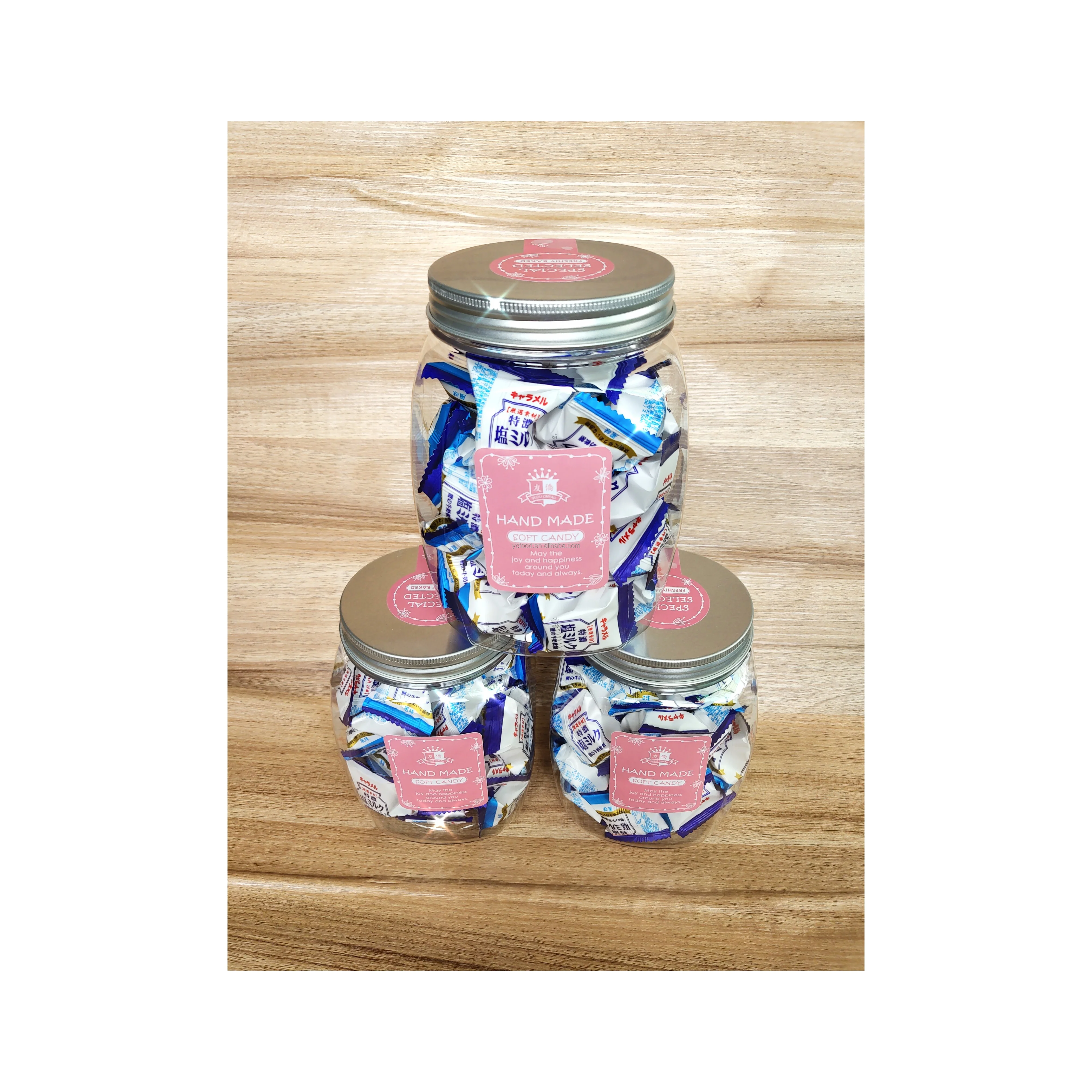 wholesale salt milk soft candy sweets bottle