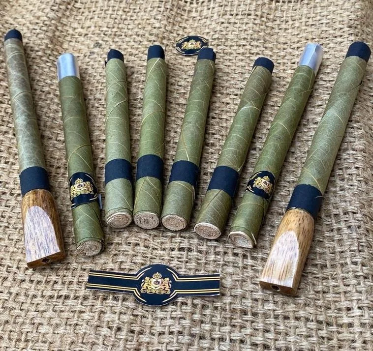 Organic hand rolled Best compatible leaf to filled herbal mixture & buds Full Natural taste pleasurable Super Slow Burning Leaf