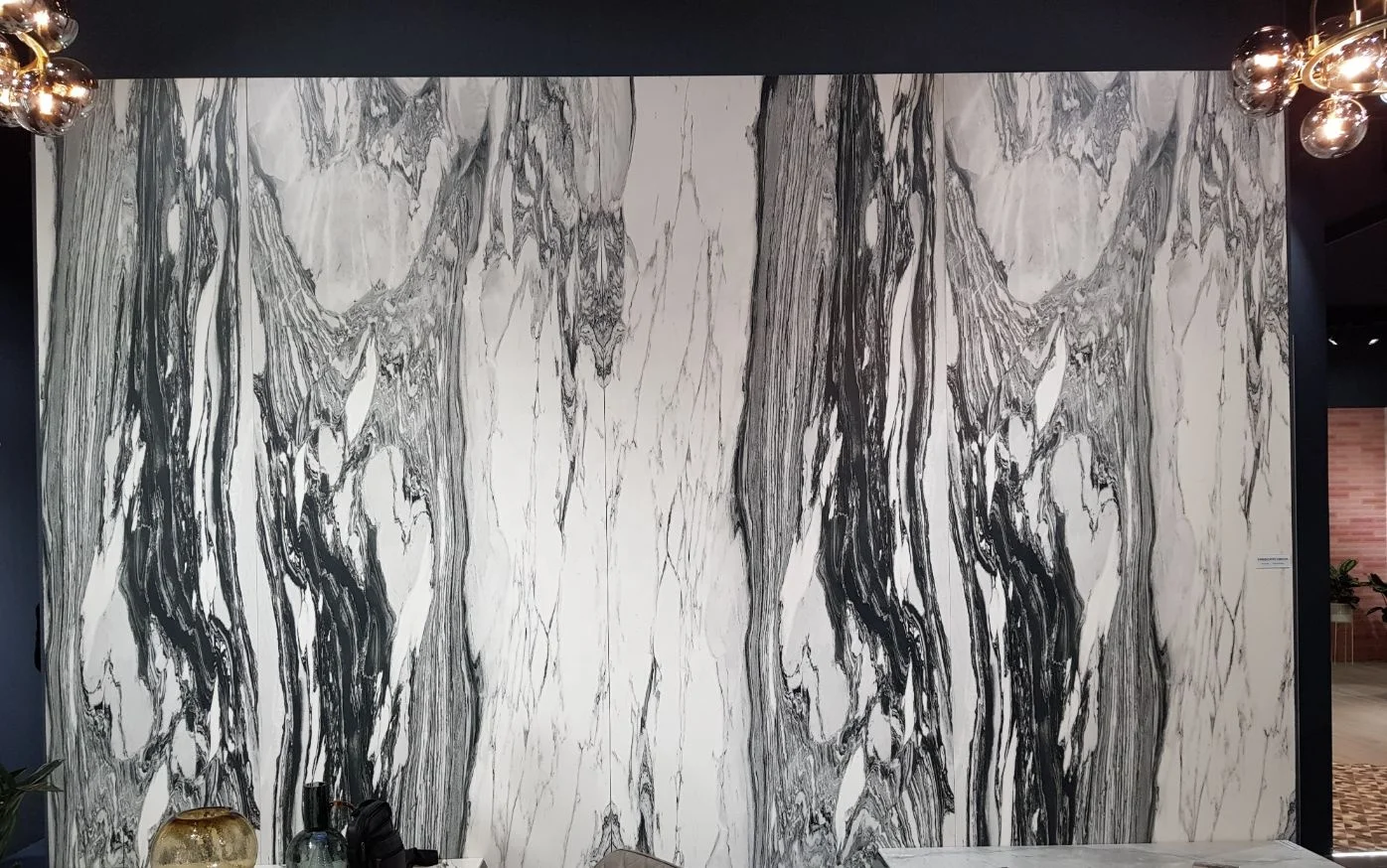 Large Format 1200x2400 Anti-Slip Unbreakable Water-Resistant Interior Construction Glazed Tiles Modern Marble Slab Floor Tile