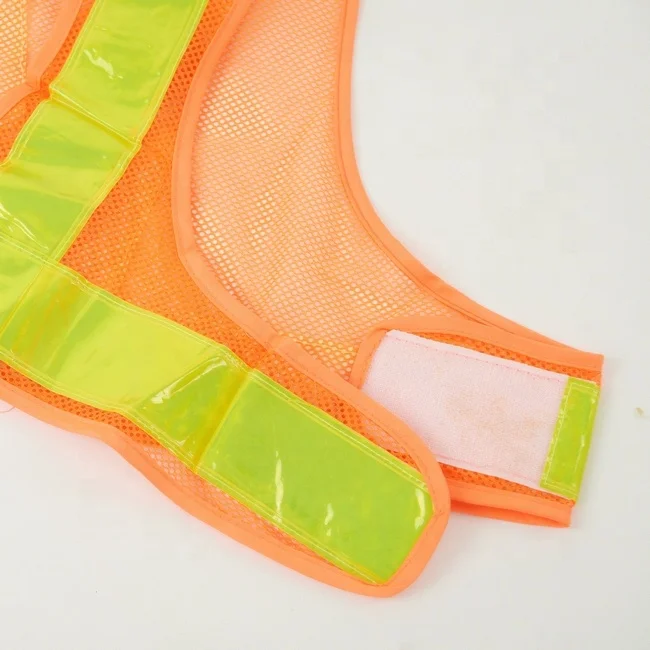 Hot Sale Adjustable Strap Belt High Visibility Vest Reflective Gear, Work Safety Reflective Vest