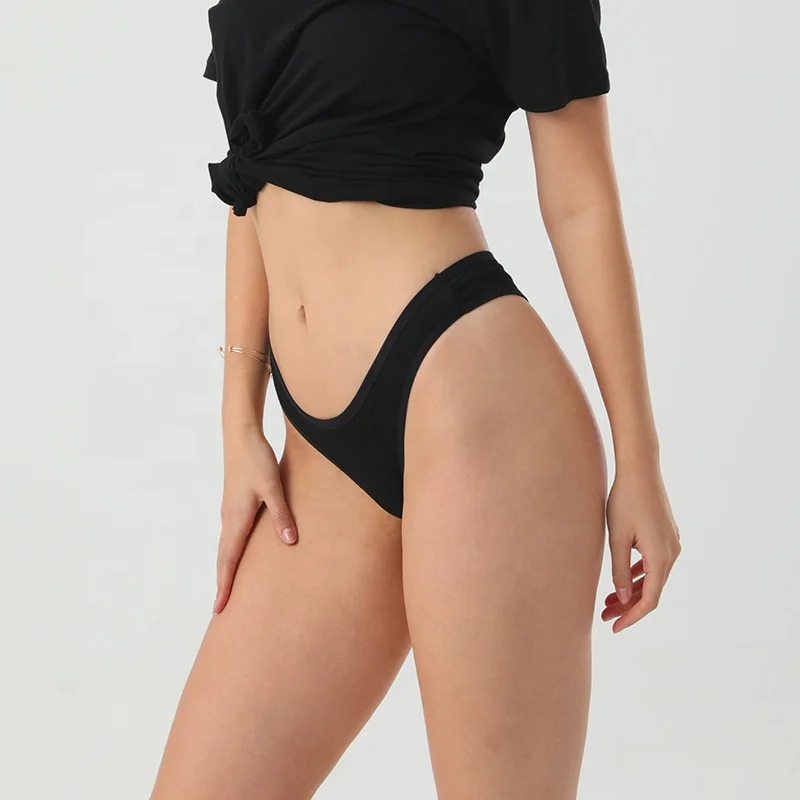 Intiflower P108 women micro thong underpants  bikini underwear ladies tangas de mujer sexis thongs panties