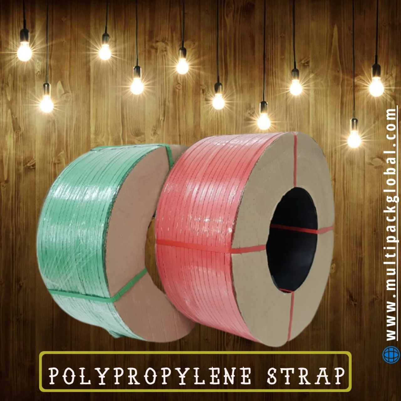 India Polypropylene Band  PP Strapping rolls size 9mm - 18mm All colors and printing options India Factory Cheap Price