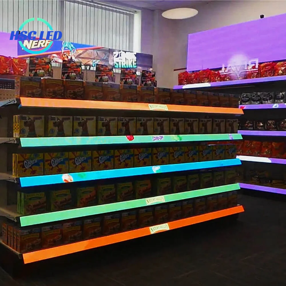 Floating led shelves long led shelf white led floating shelves for retail display