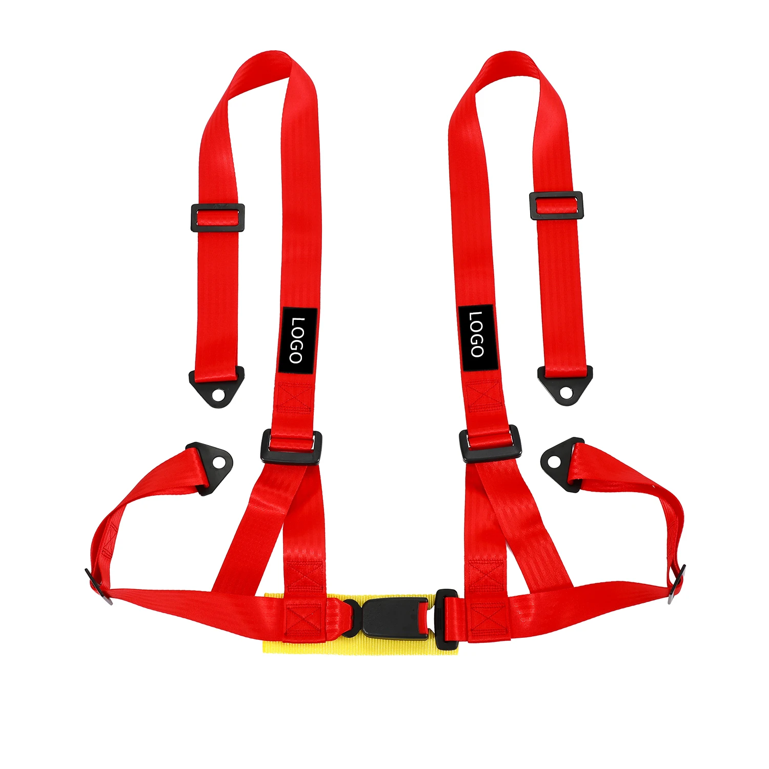 Safety Harness 4 Point Racing Car Seat Belts Quick Release