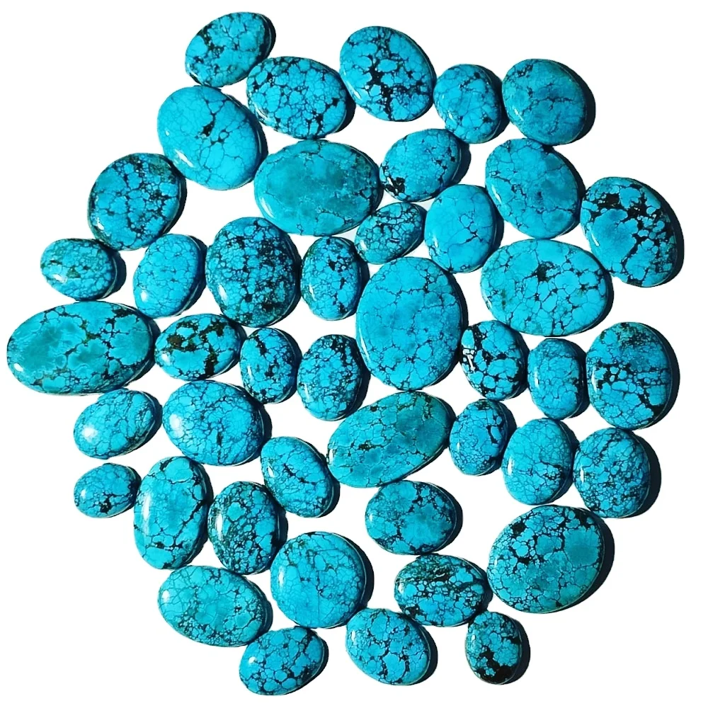 Магнезитовый Бирюзовый Кабошон, оптовая продажа, по весу, разные формы и размеры, используемый для изготовления ювелирных изделий, свободная партия драгоценных камней