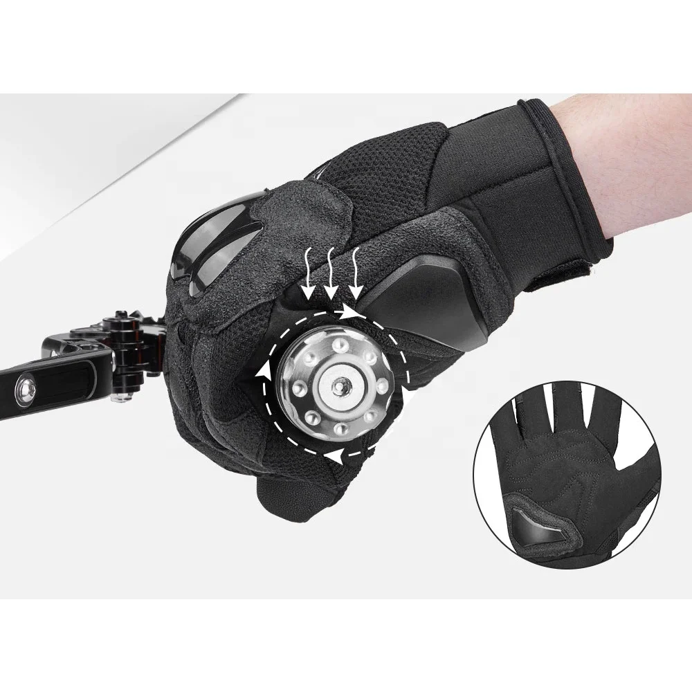 Перчатки с пальцами для спорта на открытом воздухе дышащие противоскользящие амортизирующие перчатки езды