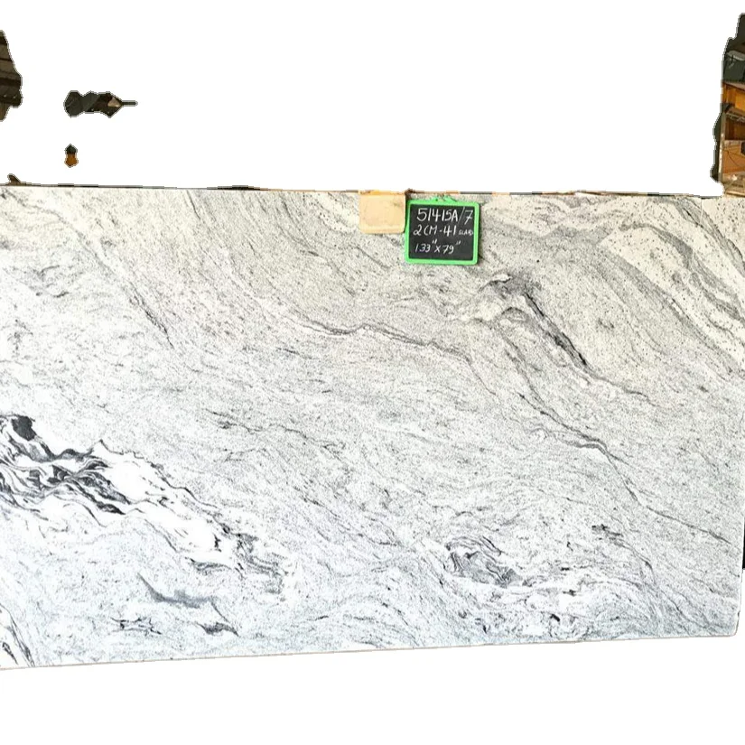 Viscount White Granite Slabs Blocks 1st Grade Granite Big Slab Polished Wall Panel Stonemines 1 Container 7-10 Days IN;27243 2.7