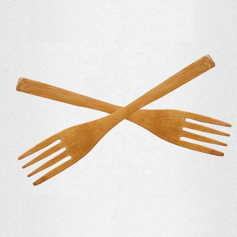 High Quality 100% Natural Organic Healthy Biodegradable Bamboo fork made in Vietnam