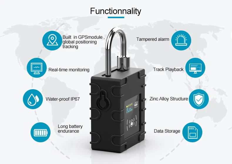 HHD Link G300N контейнер с умным электронным уплотнением портативный замок управление флотом система доступа решение для отслеживания GPS