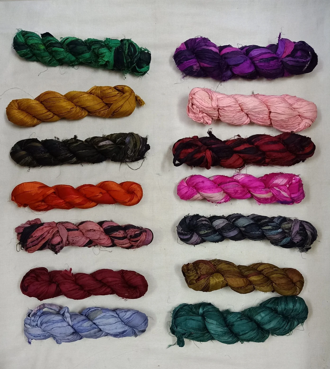 Шелковые ленты sari на заказ в красивых пастельных цветах однотонные и многоцветные подходят для магазинов пряжи волокон