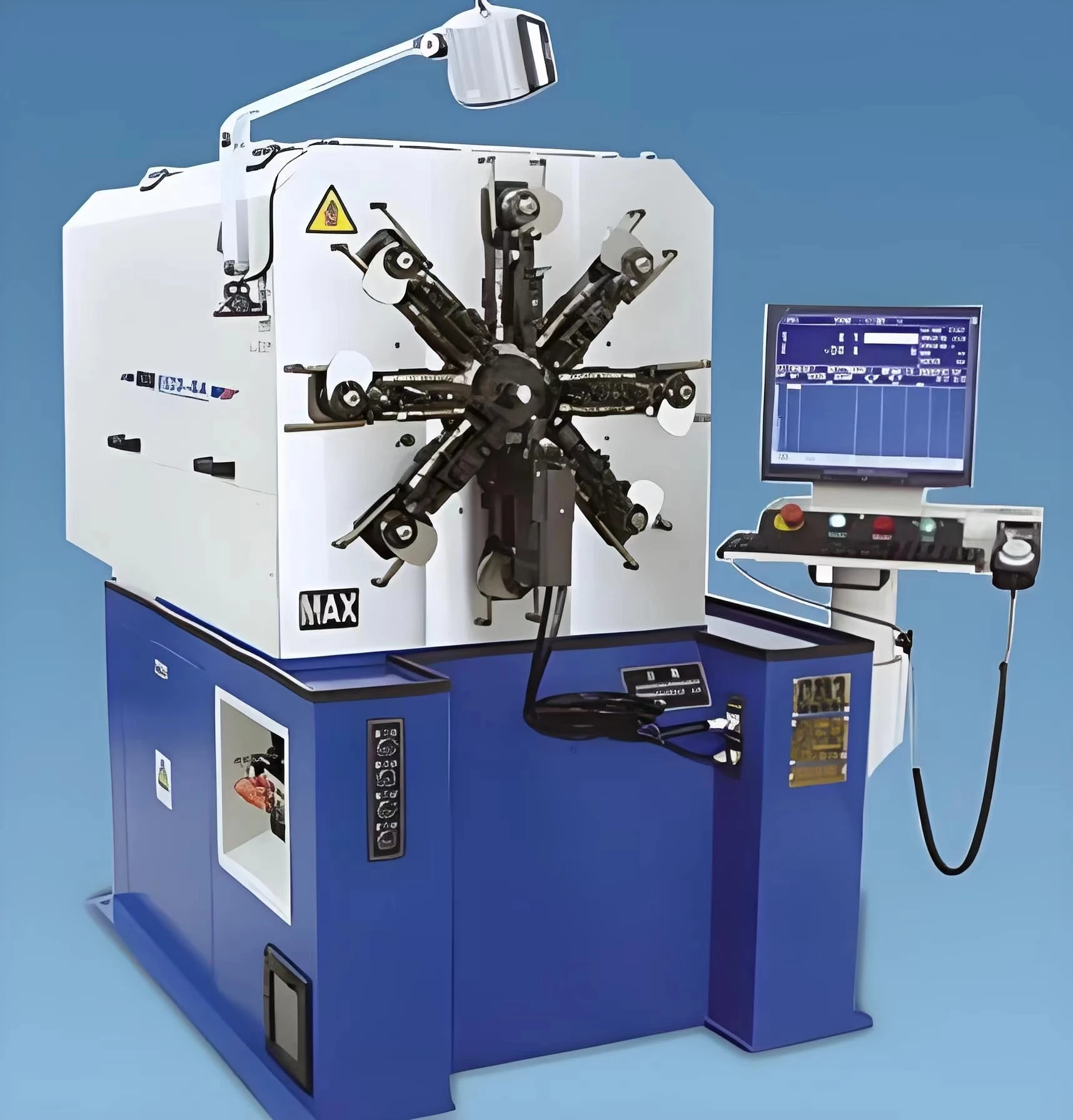 CNC spring coiling machine