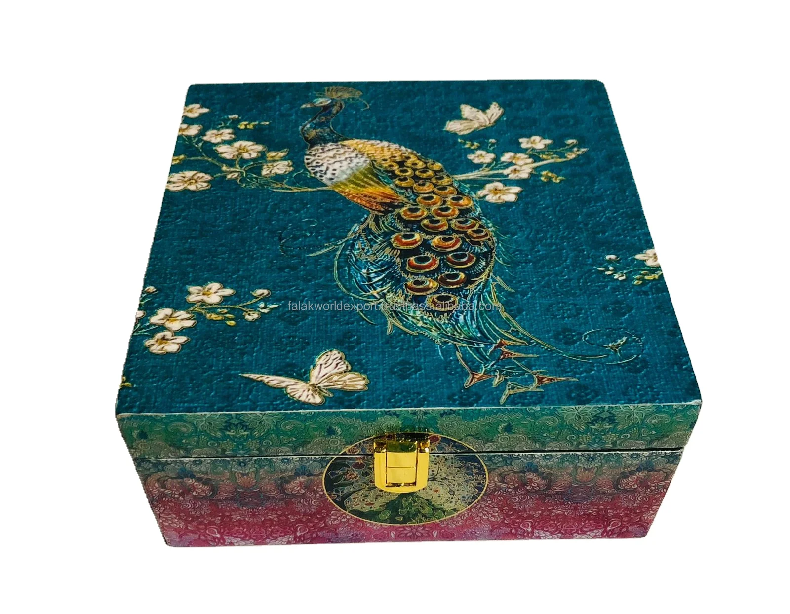 Excellent wooden dry fruit box with lid best quality and amazing design Use for nuts and dry fruit box From Falak World Export