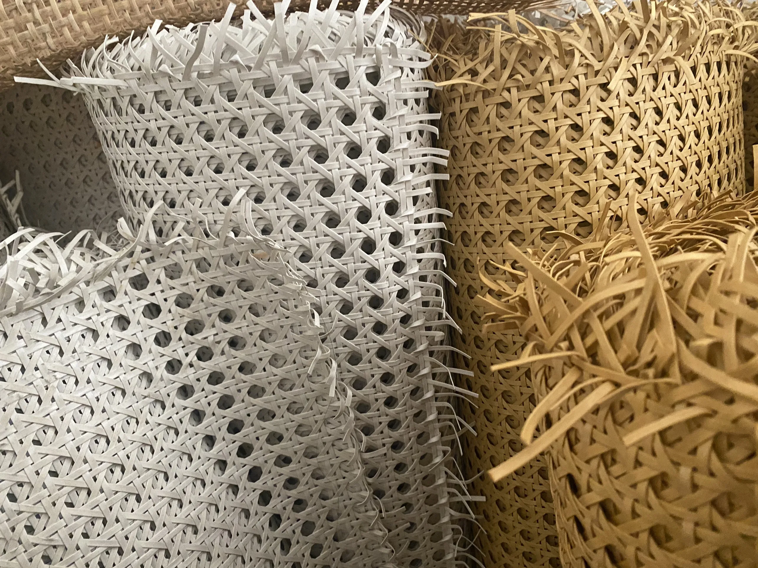 Viet Nam Manufacturer Rattan Cane Webbing rattan cane webbing and rattan roll raw material with competitive price from Vietnam