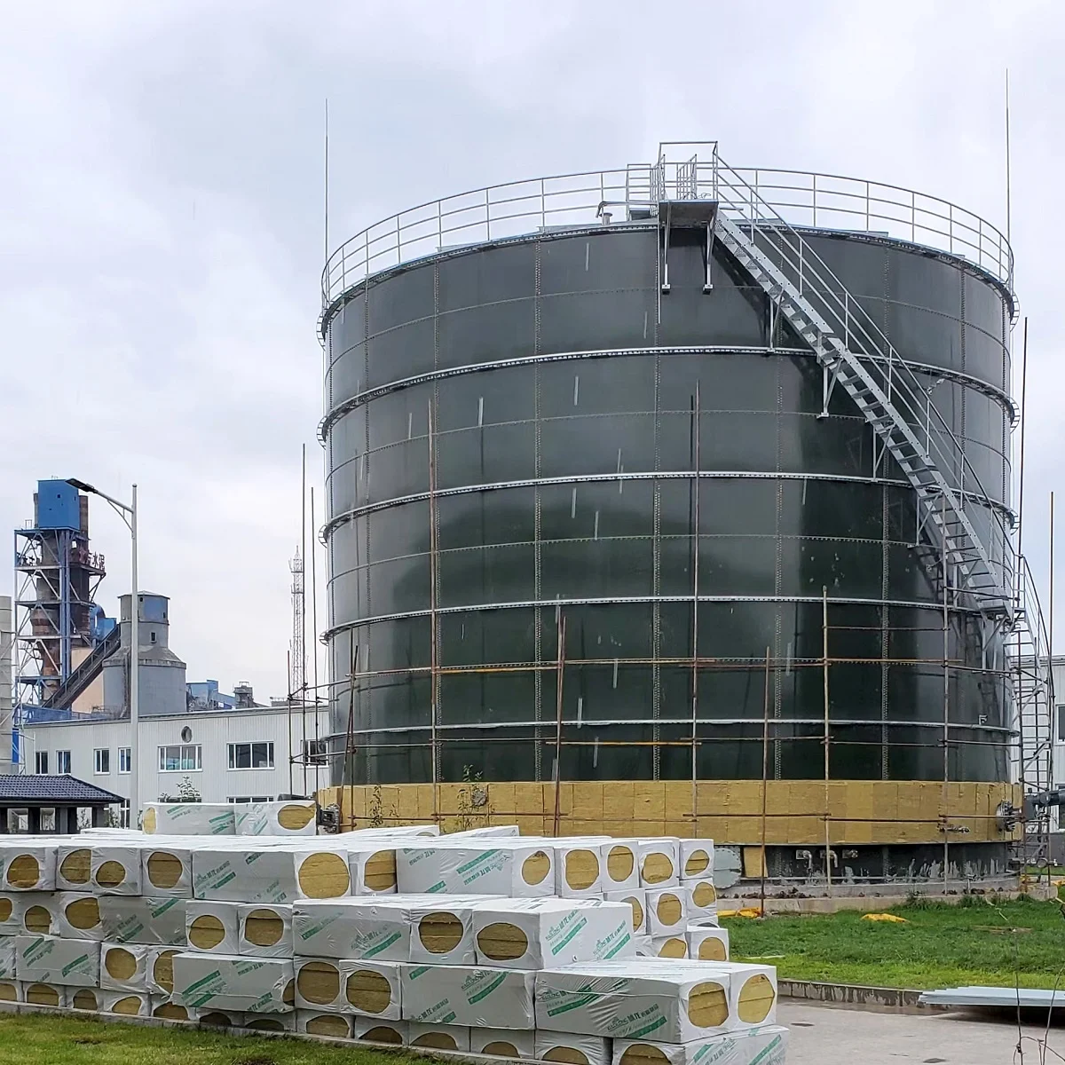 13.CE Certified Low price Double Membrane Biogas Storage Tank, Biogas Holder, Biogas Cover