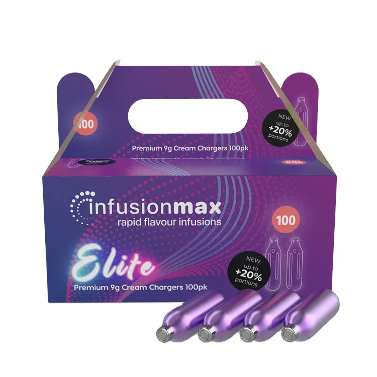 Exporting Highest Grade Dessert Tools Making Cream InfusionMax Elite Cream Charger Pallet in 100 Pack