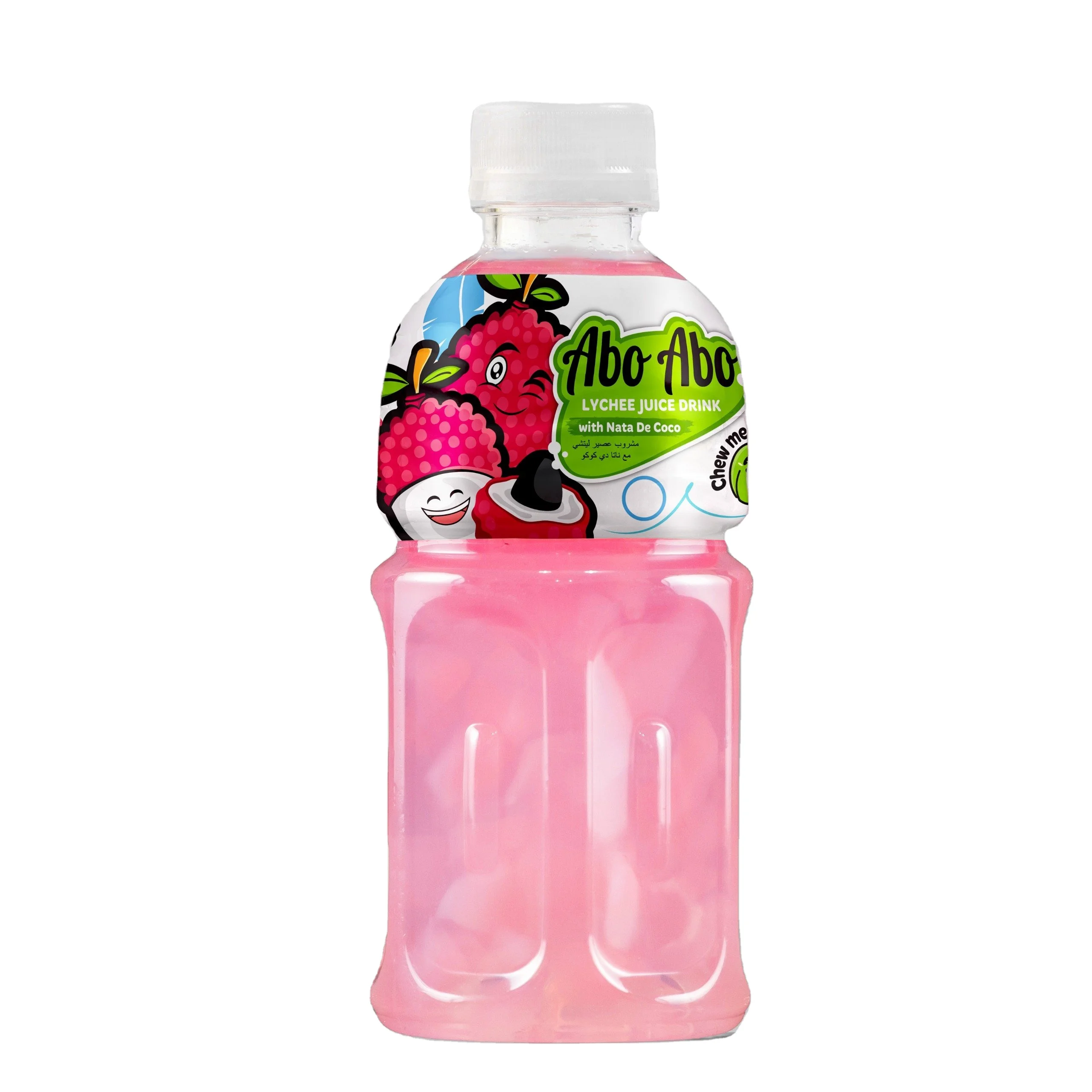 Напиток из сока Abo Lychee с Nata De Coco OEM частная марка от вьетнамского производителя