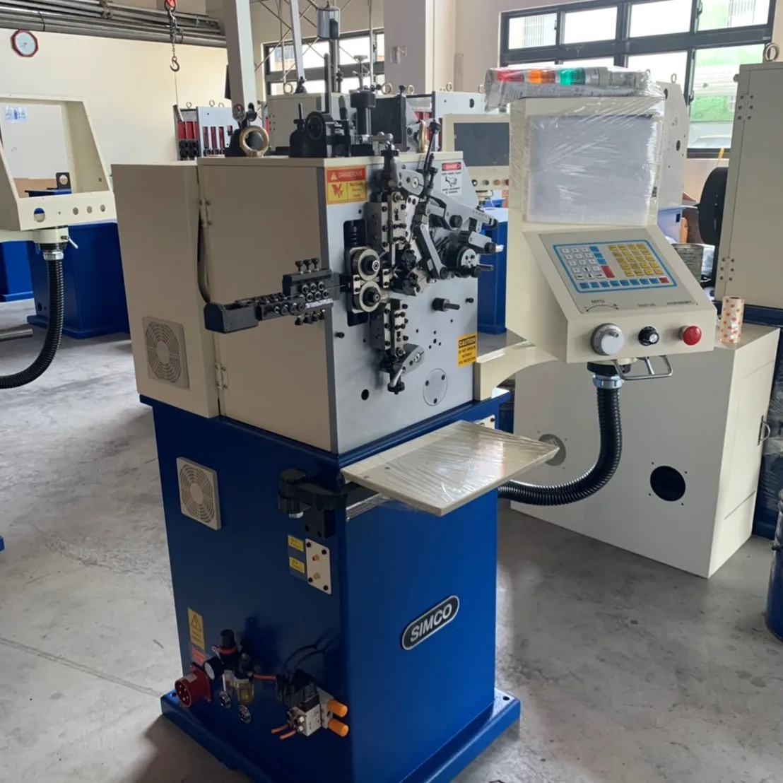 simco csc-208 CNC 2-axis high speed spring coiling machine compression torsion spring machine