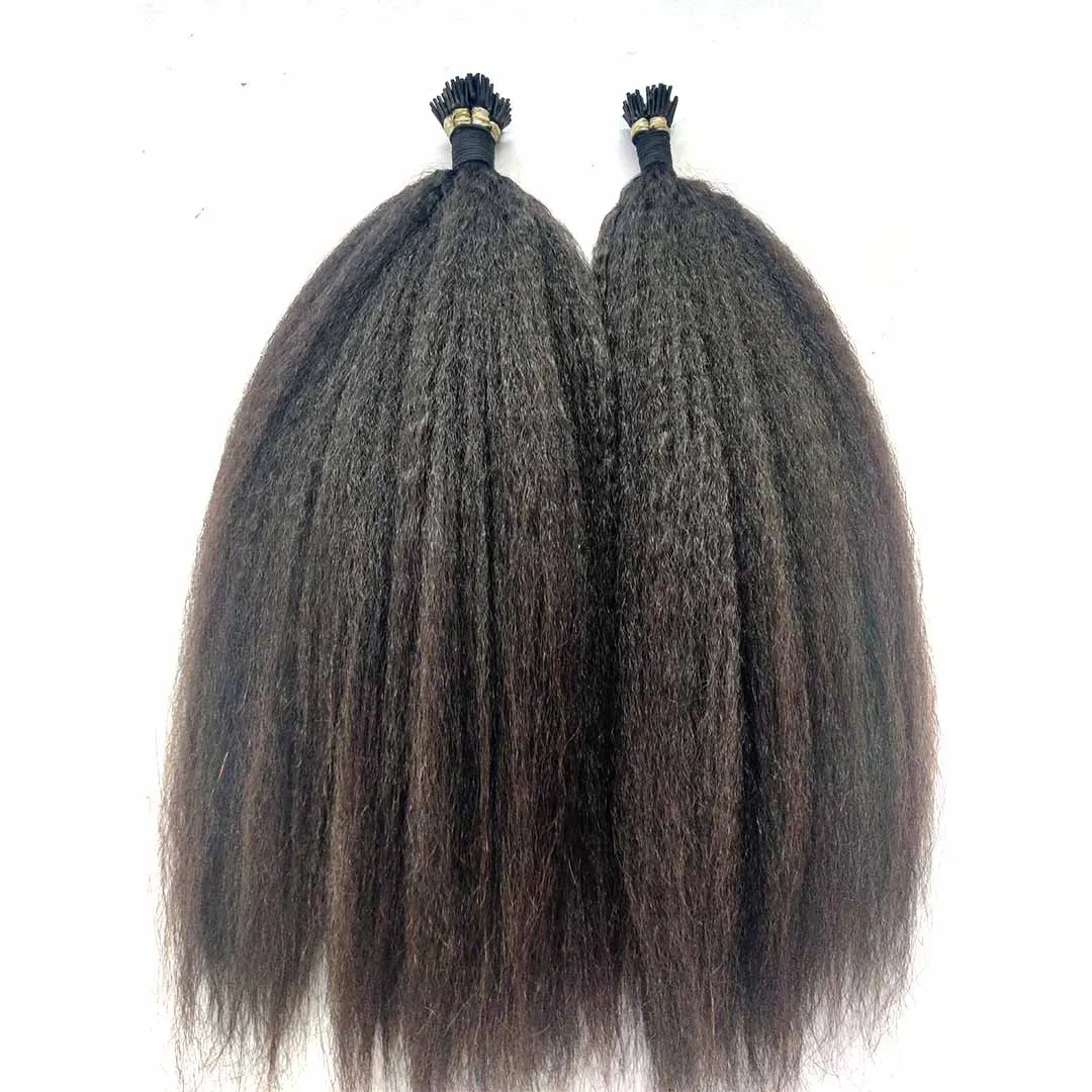 raw Indian hair  iTips 100% Raw Single Donor Keratin Hair Permanent Extensions Best Micro Rings and Micro Links Extensions