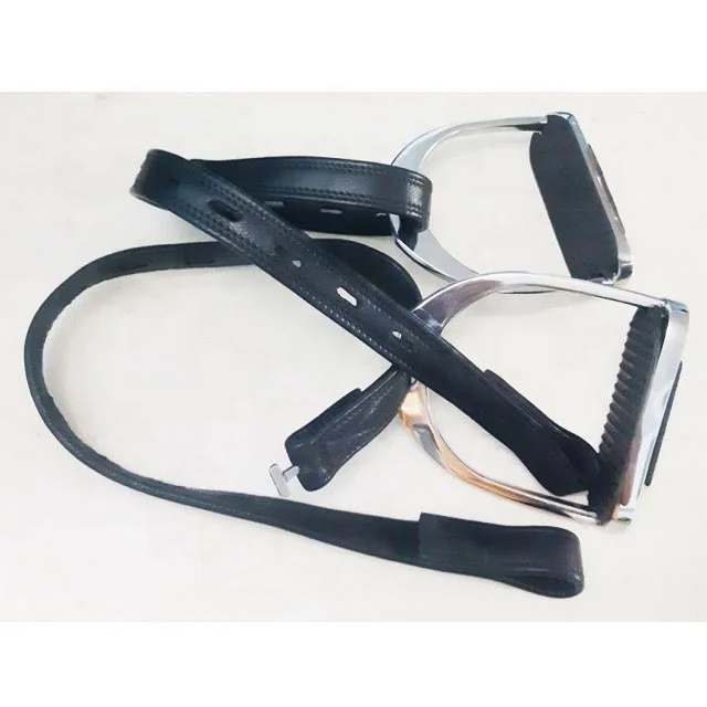 Lightweight High Quality Stirrups / Aluminum / Stainless Steel Light Weight  Stirrups Horse Saddles Stirrups Leather Customized