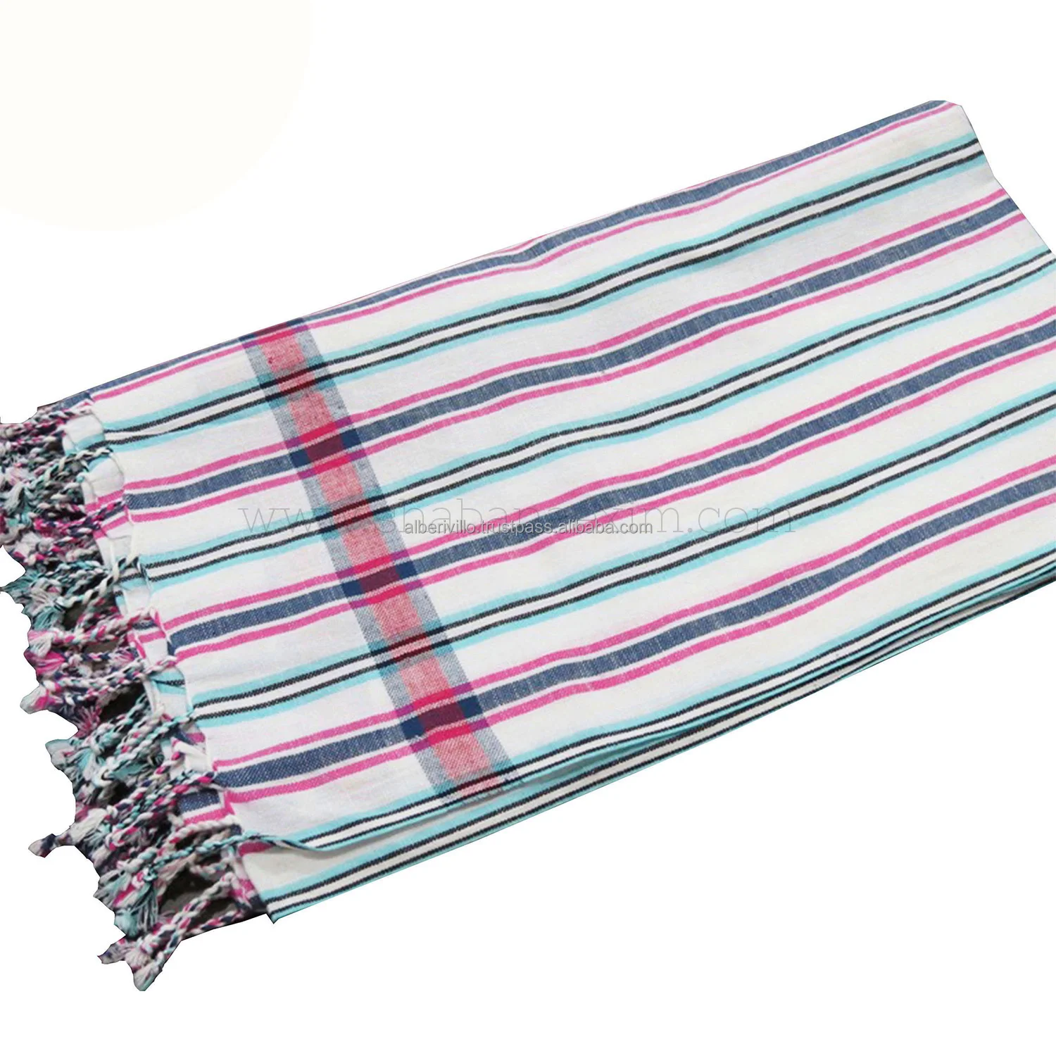 Different Sizes Luxury Kenyan  Golf Sarong Kikoy Beach Towels kikoy Fabric Beach Pareo Towel Kenyan For Adults With High Quality