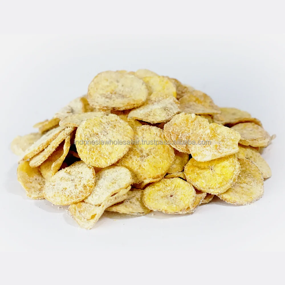 Bananamia Premium Yellow Banana Chips Artisanal Fresh Crispy Dried Snacks Milk Flavour Soft Texture Fruit Vegetable