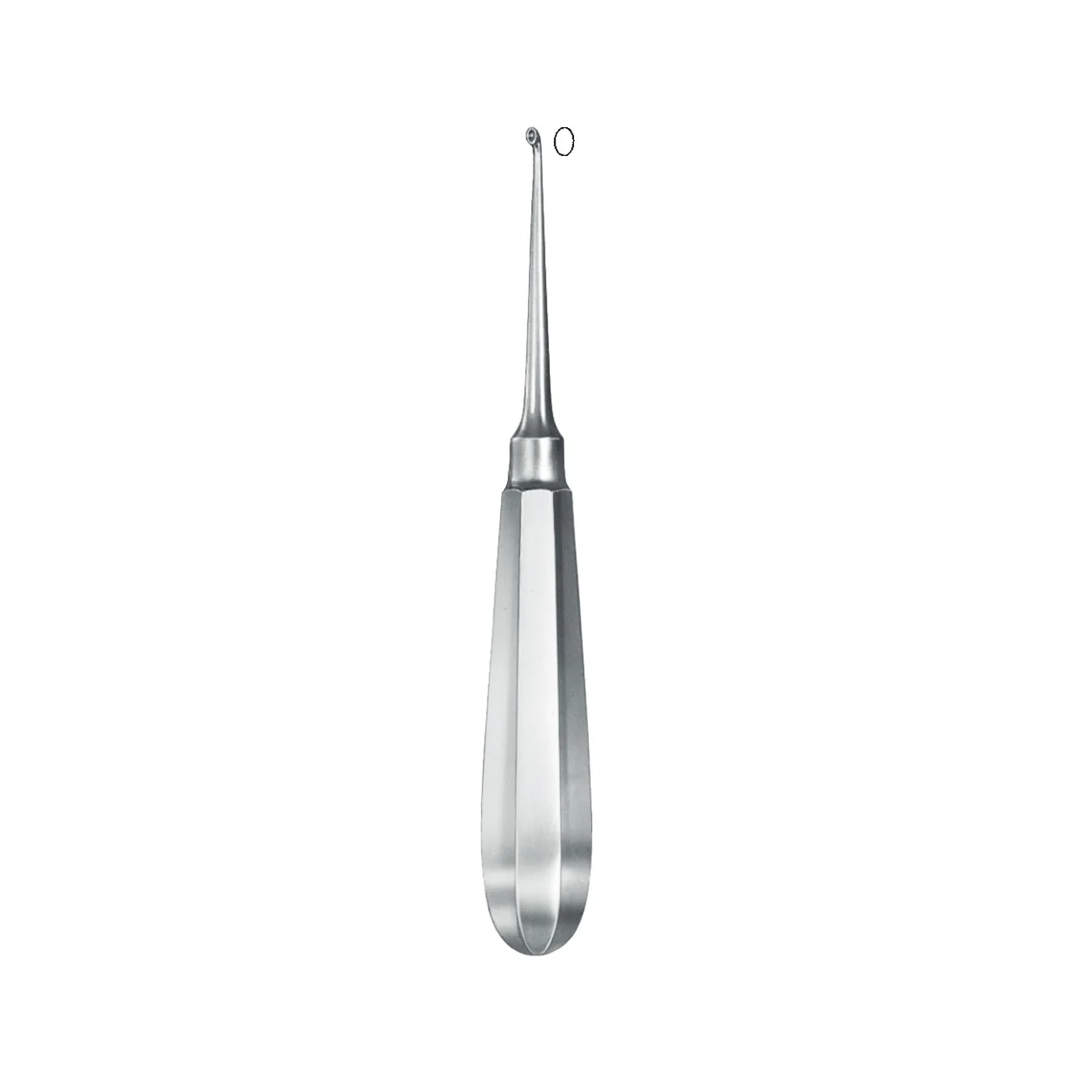 Biopsy Cutter/ Bone Surgery Instruments/ Bone Curette-HALLE Stainless Steel Surgical Curette BY  SIGAL MEDCO