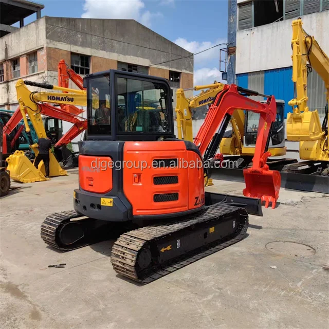 90% new excavator used Hitachi ZX55U excavator used machines sold at low prices