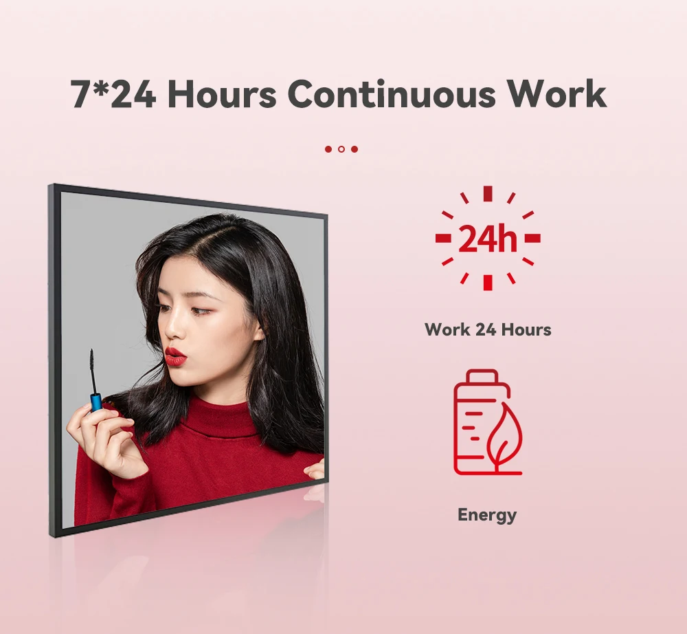 For Supermarket 33.2 Inch High Definition Square Screen Lcd Digital Signage Advertising Monitor Square Screen