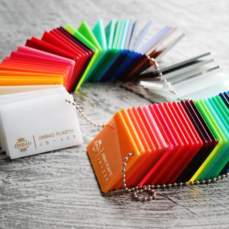 JINBAO factory acrylic clear cast colored laser cutting acrylic  buy black acrylic sheet customized
