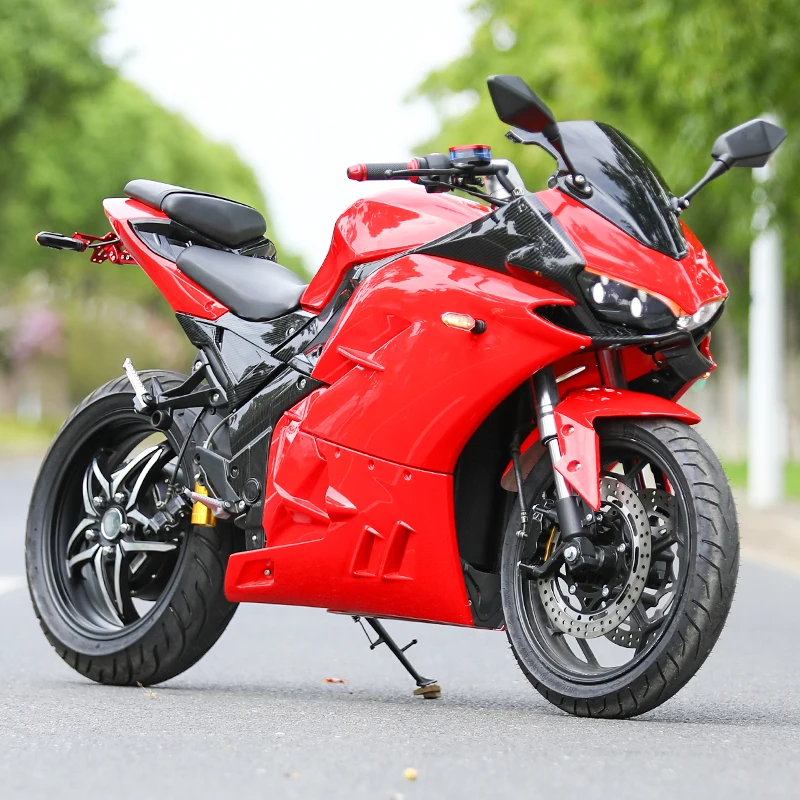 2024 DUKATI High-Speed 8000W Mid-Motor Adult Electric Racing Motorcycle 72v Voltage