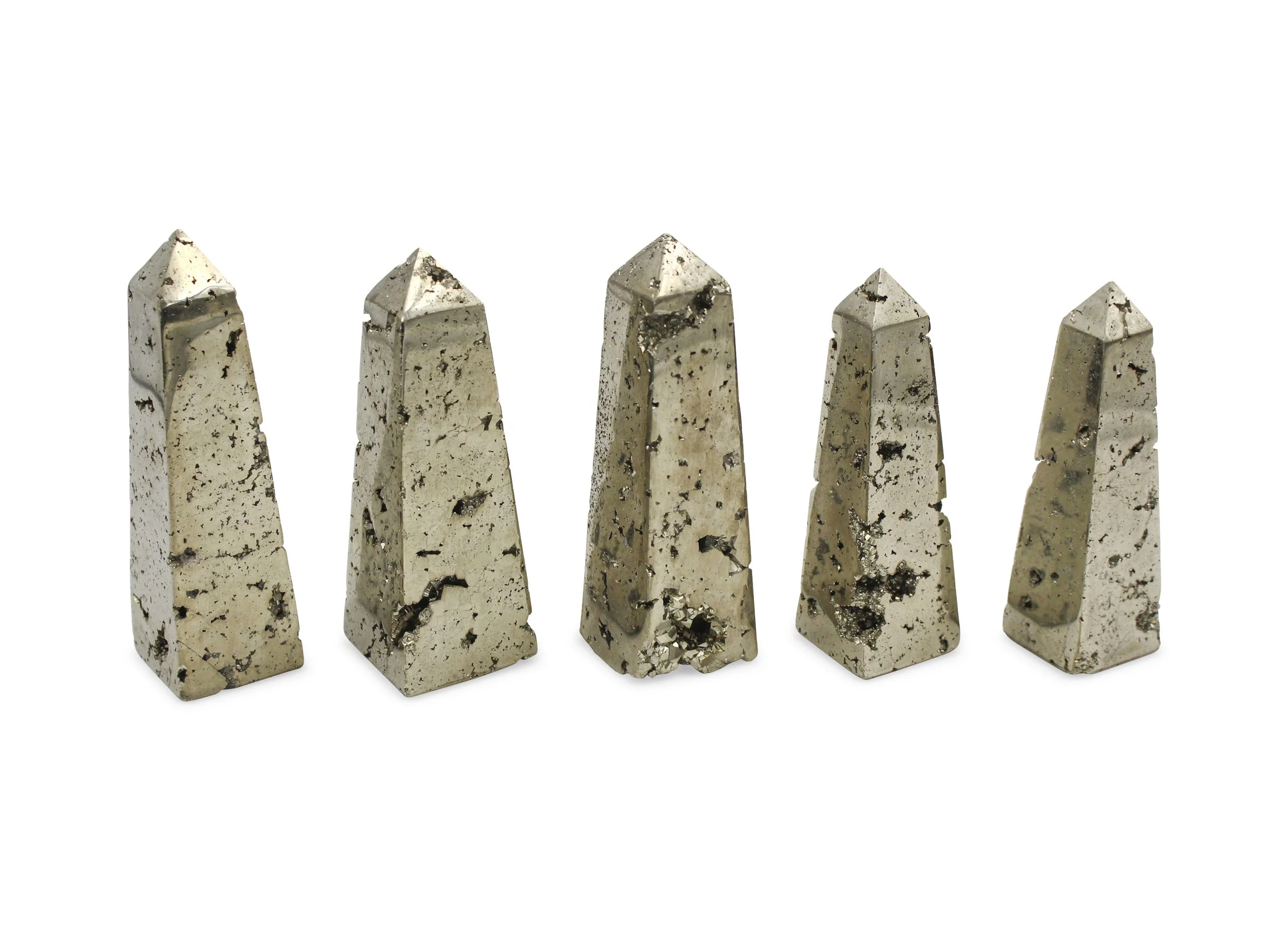 BEAUTIFUL PYRITE AGATE POINT TOWERS NATURAL DRUZY PYRITE OBELISK POINTS GOLDEN PYRITE ATTRACTIVE GEMSTONE BULK CRYSTAL POINTS