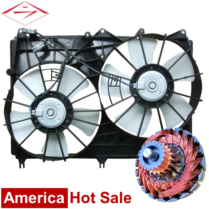 Autoparts Radiator Auto Cooling Condenser Fan Motor 17111-65J00 For SUZUKI GRAND VITARA 2006 2007 2008 2009 2010 2011 2012