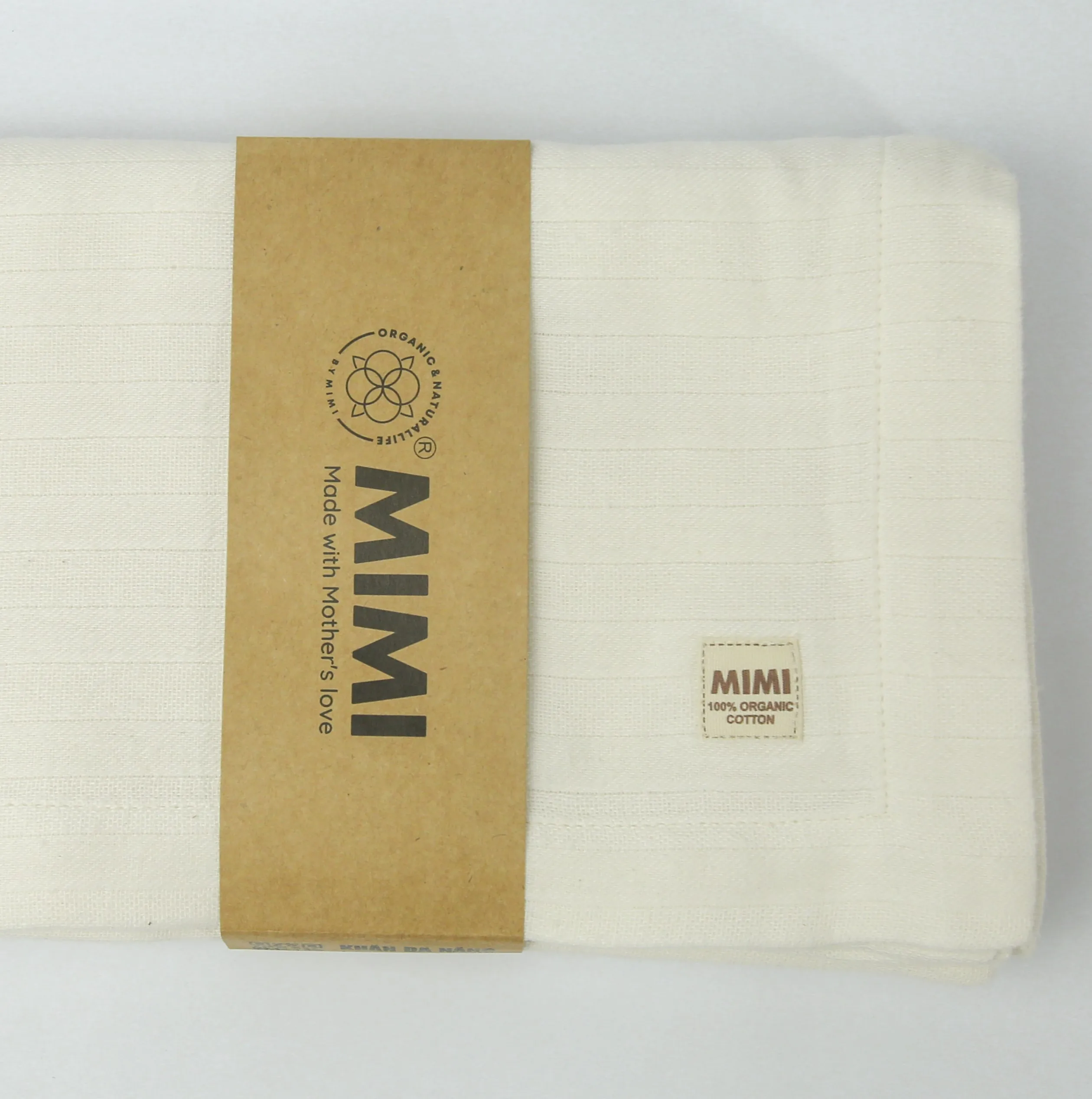 High Quality 100% Silk Muslin Towels Organic Cotton Baby Bath Washcloths Vietnam Manufacturer Antibacterial Sensitivities Skin