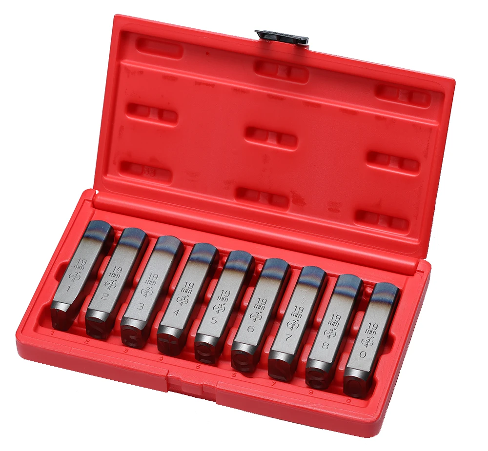 27 piece letter punch set for stamping metal steel stamp