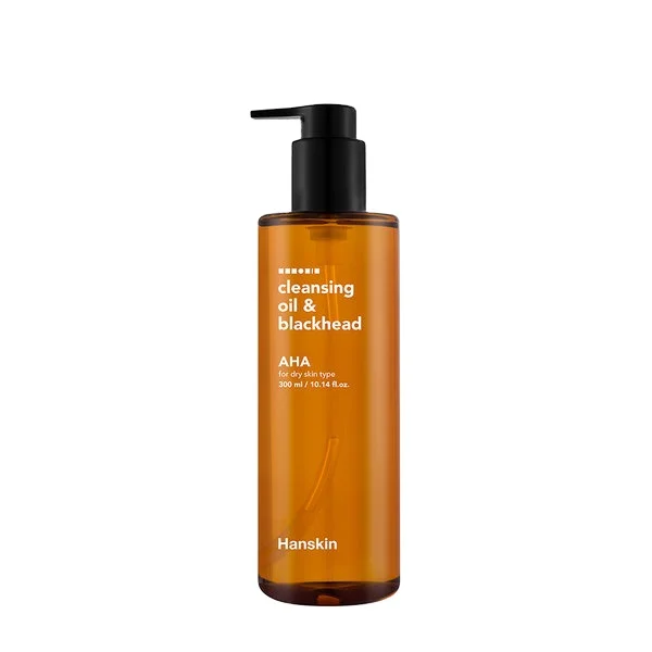 Korean Cosmetic Hanskin Cleansing Oil & Bleckhead AHA CLEANSER FOAM Wash Cleanser Facial nourishing Moisturizing soothing