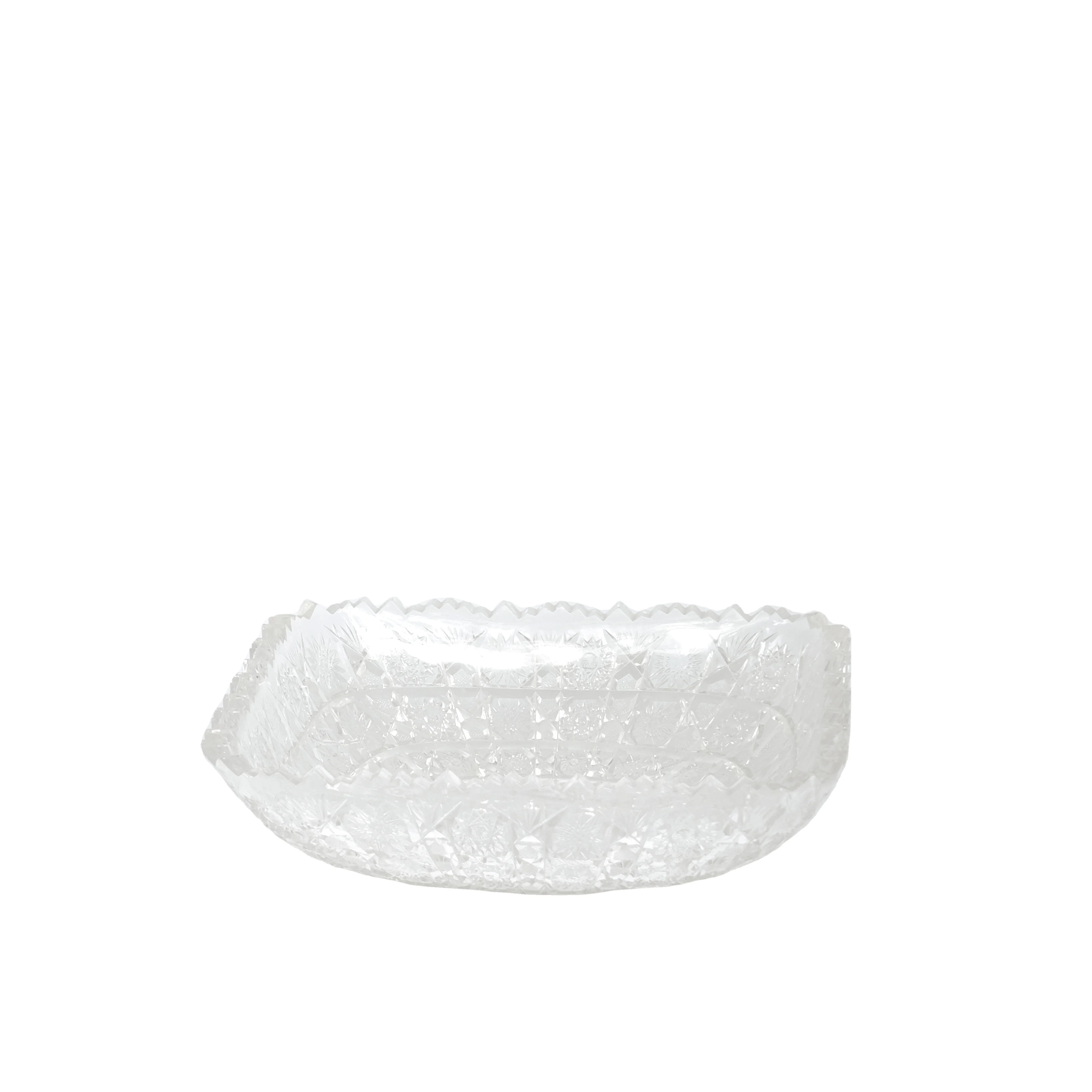 Plastic serving bowls tray crystal look  plastic serving bowls with lids Thailand manufacturer exporter high quality