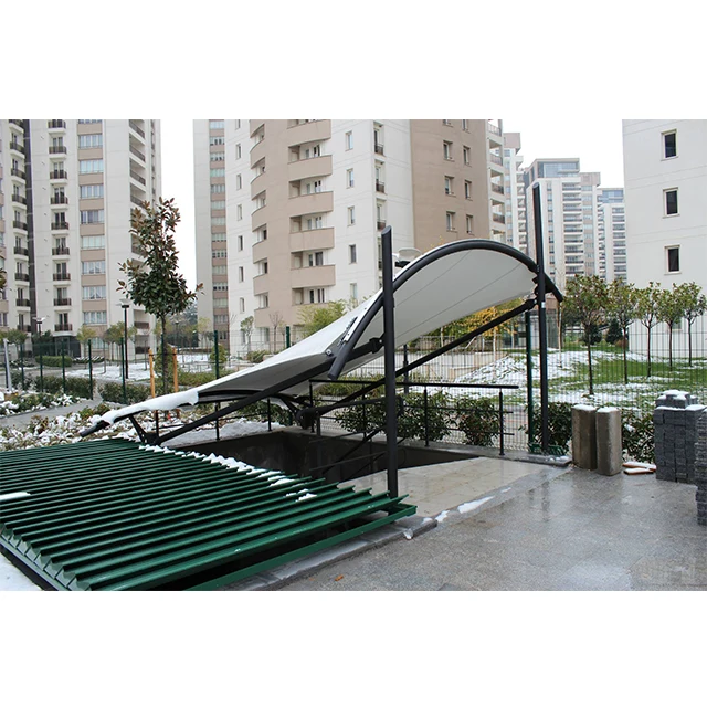 Quicker installation PTFE PVC ETFE  HPDE  architectural fabric structures